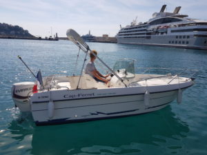 Cap Ferret 75cv categorie 1 rent my boat