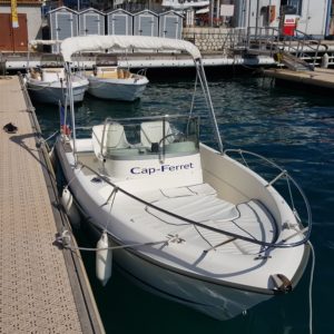 Cap Ferret 75cv categorie 1 rent my boat